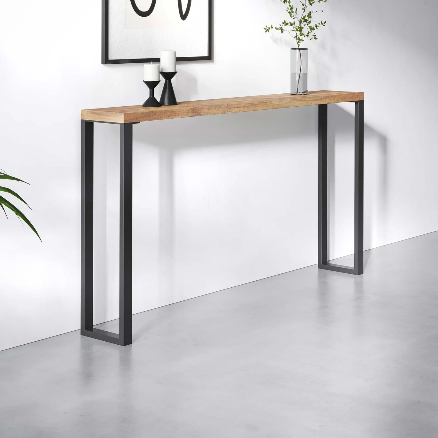 Set 2 picioare metalice masă consolă Tubb