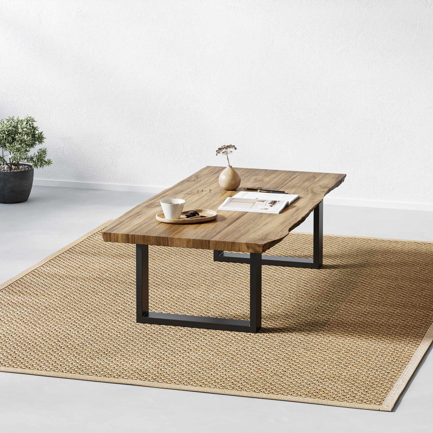 Set 2 picioare metalice Tubb