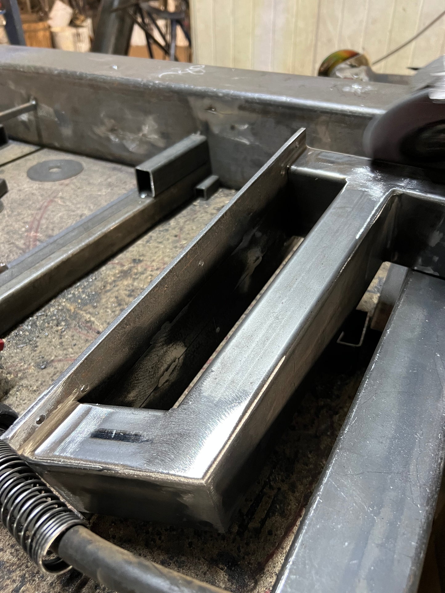 Set 4 picioare metalice pentru masă Tibor