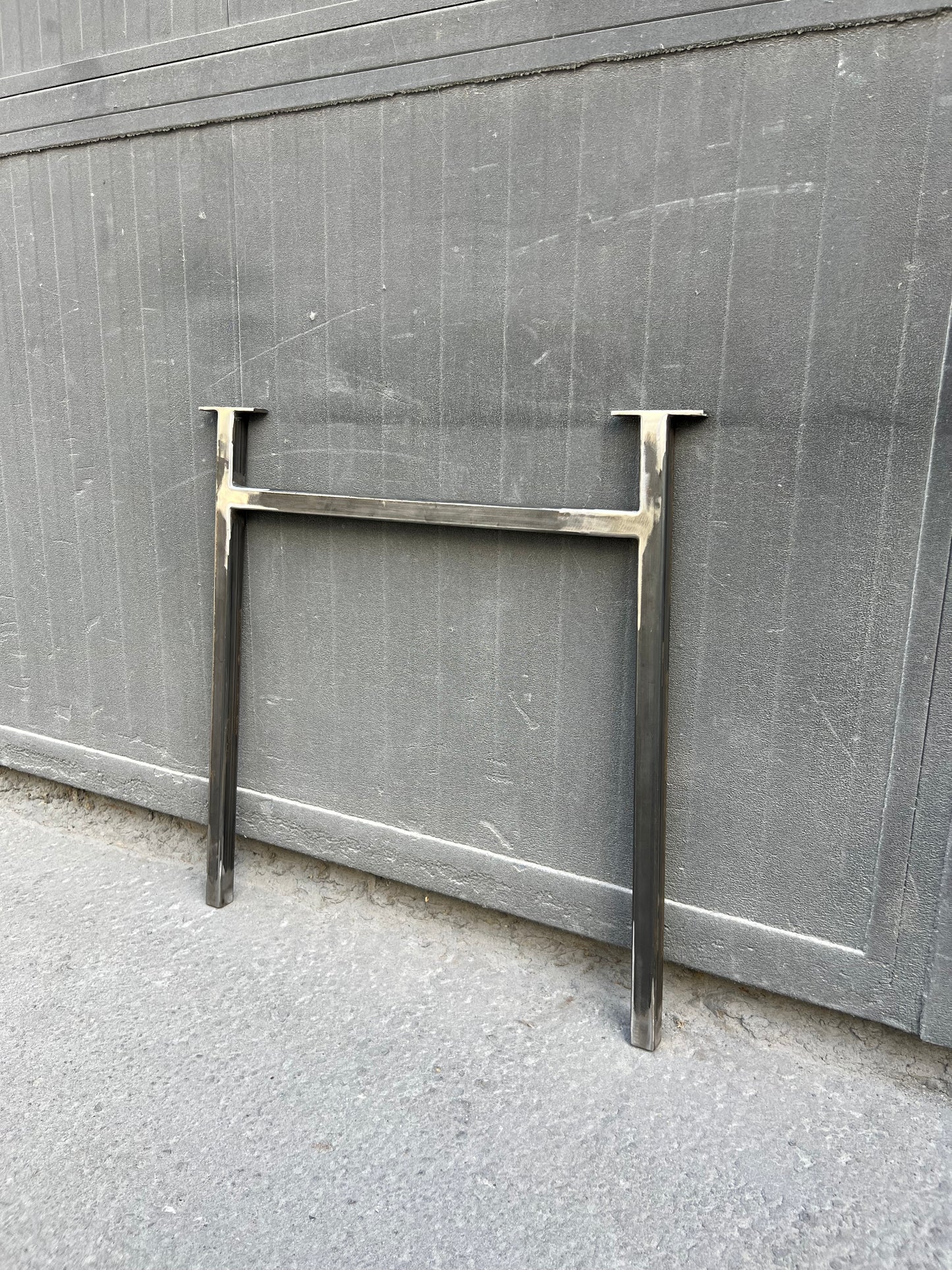 Set 2 picioare metalice pentru masă Hugo