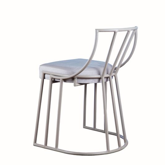 Scaun dining Luqa, beige