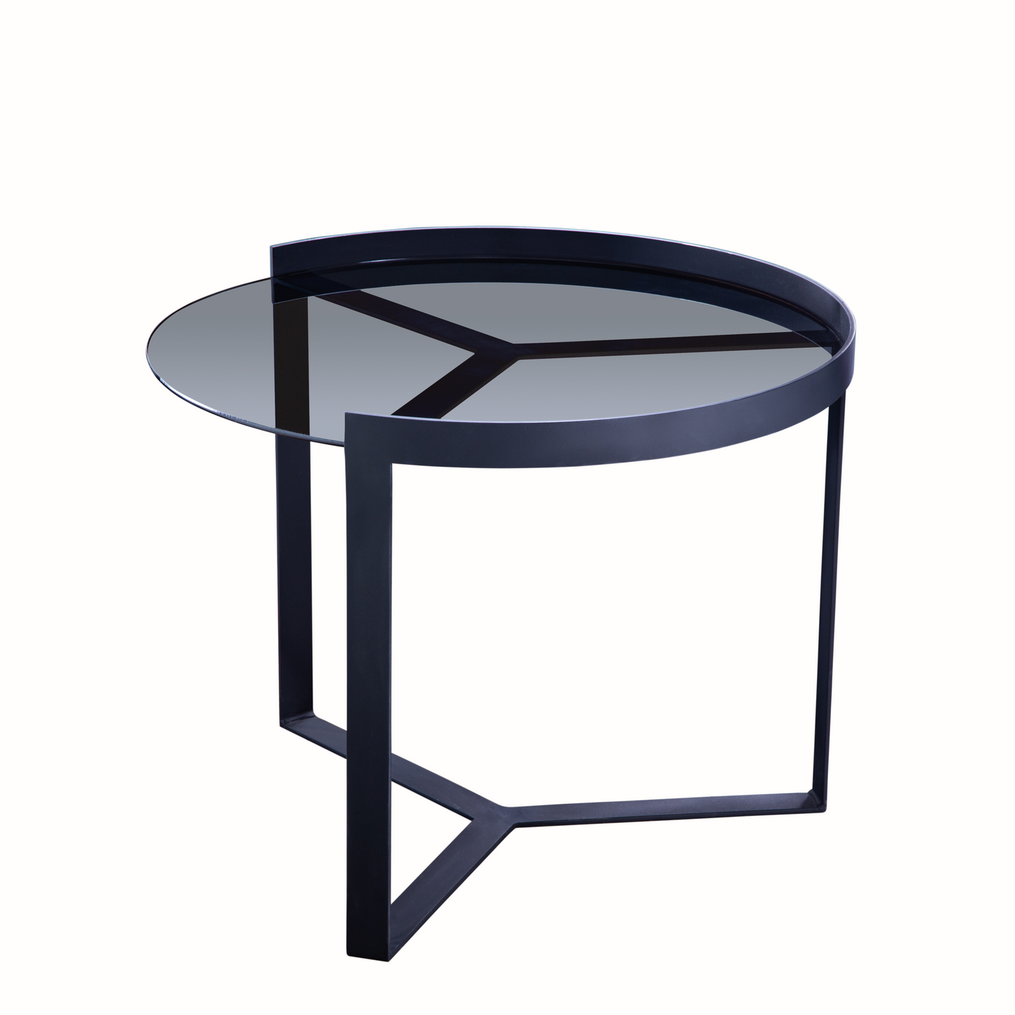 Siam set mese de cafea, negru mat