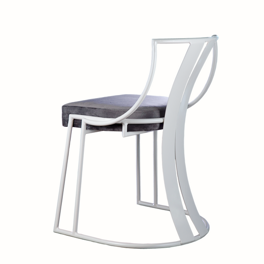 Scaun dining Kali, alb