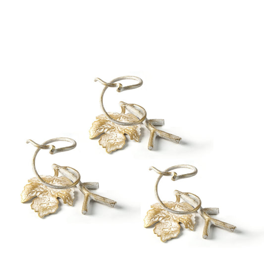 Set 3 suporturi de sticle vin Bachus Crăciun