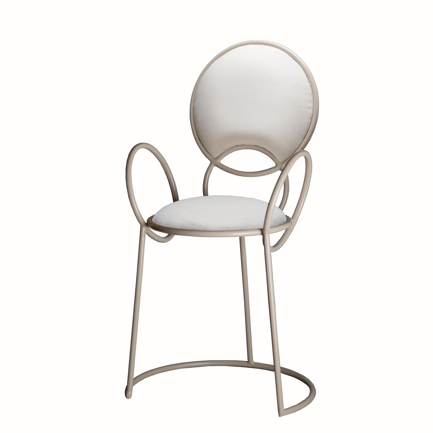 Scaun dining Nisa, beige
