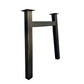 Set 2 picioare metalice pentru masă Hugo